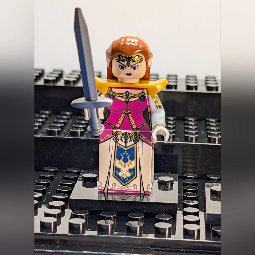 2 Minifigures-Legend of Zelda Nintendo Building Block Toy Video Game - Picture 3 of 8